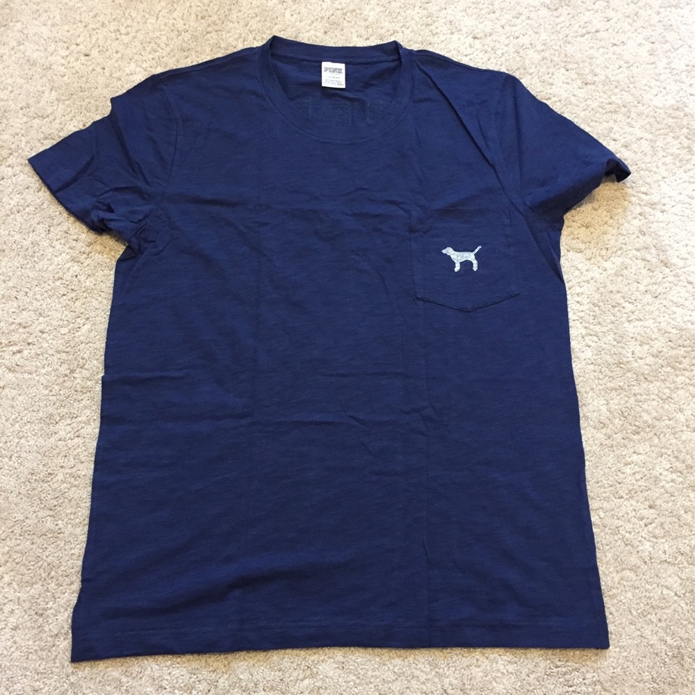 NWT. BLING CAMPUS SHORT SLEEVE TEE LARGE - Picture 2 of 5
